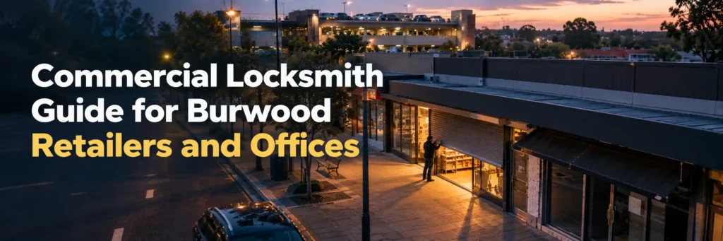 Commercial Locksmith Guide for Burwood Retailers and Offices